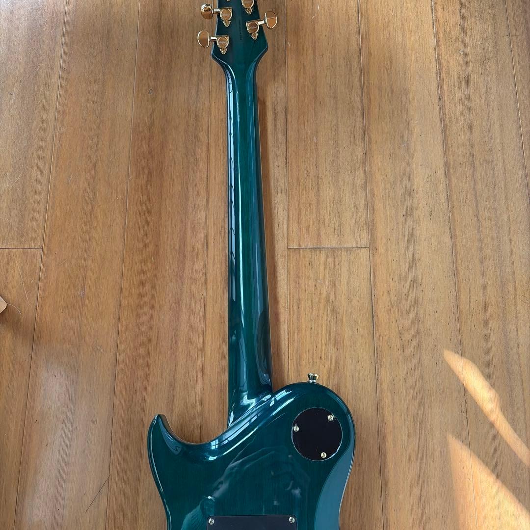 アリアPro II グリーン エレキギター