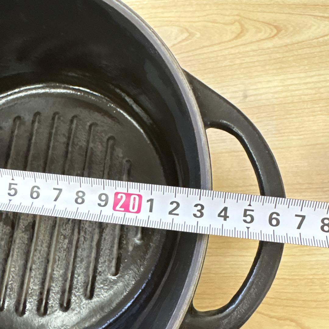 VERMICULAR 鋳物ホーロー鍋 ブラック 22cm