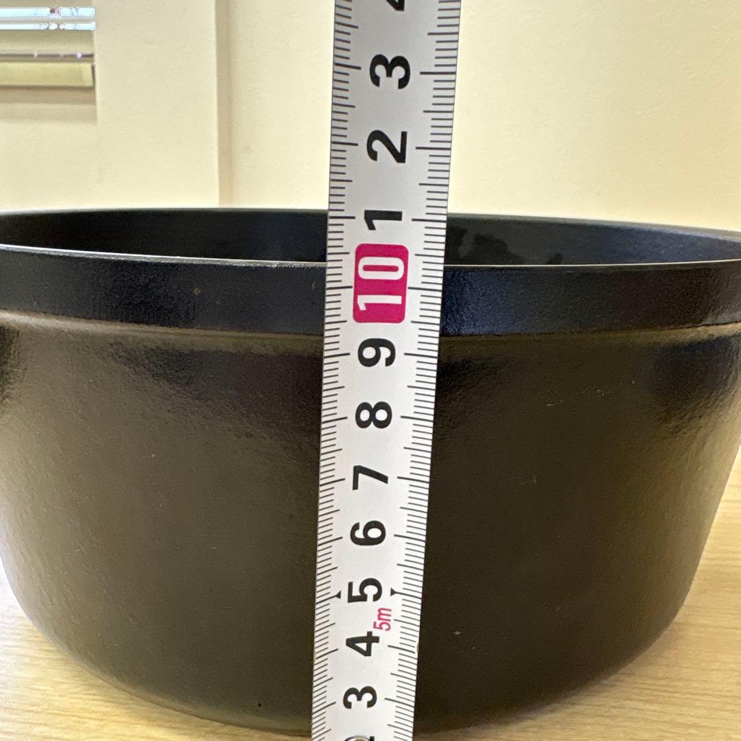 VERMICULAR 鋳物ホーロー鍋 ブラック 22cm