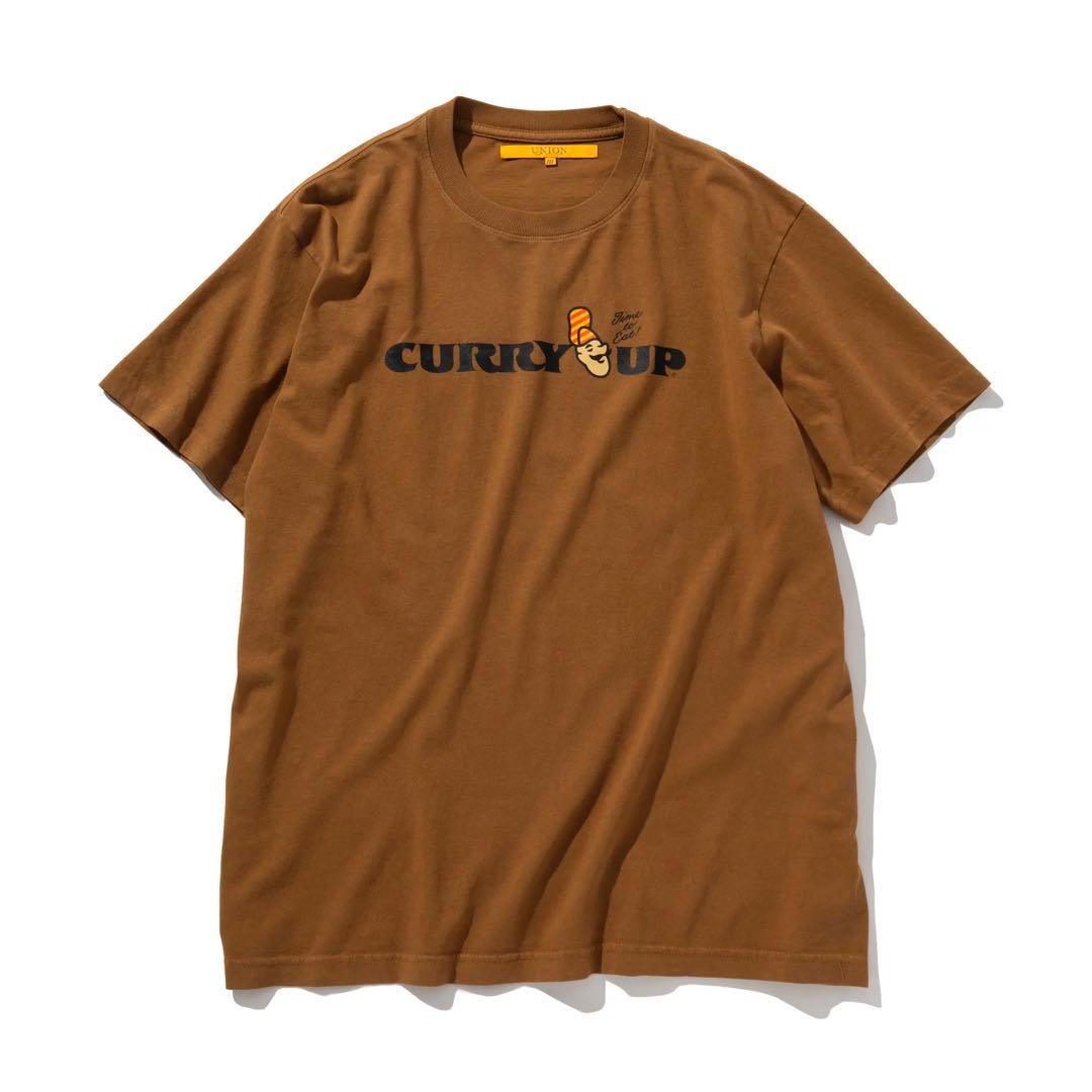 curry up union T-shirt カリーアップ　ユニオン　Tシャツ