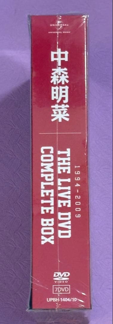 ★*゜様 AKINA NAKAMORI THE LIVE DVD COMPLET