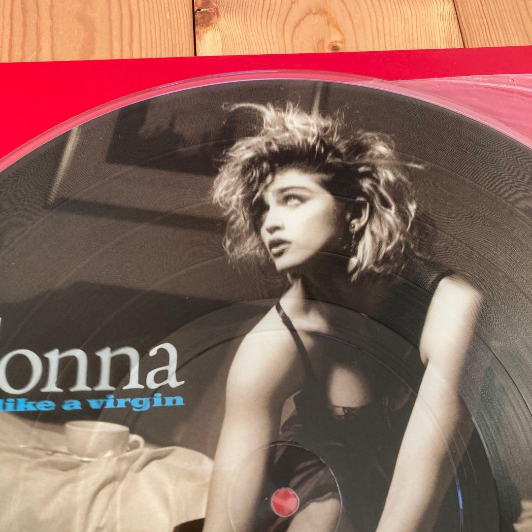 日本盤 初回限定 美品 madonna like a virgin ピクチャー