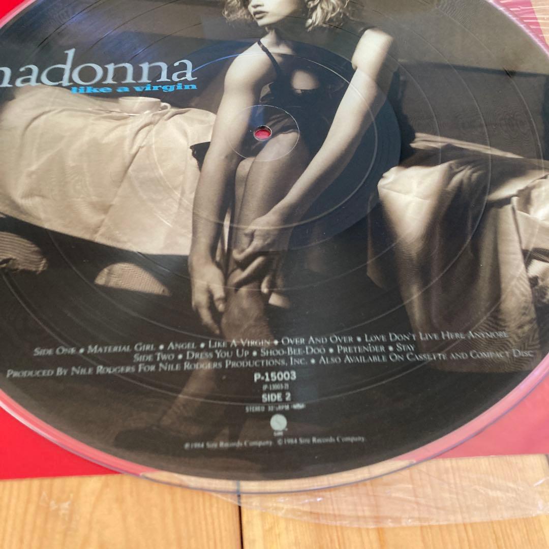 日本盤 初回限定 美品 madonna like a virgin ピクチャー
