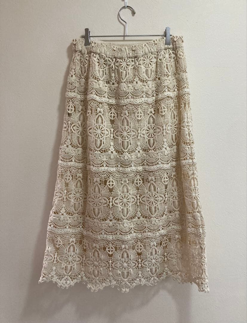 2025SS journal standard luxeレースMIXスカート