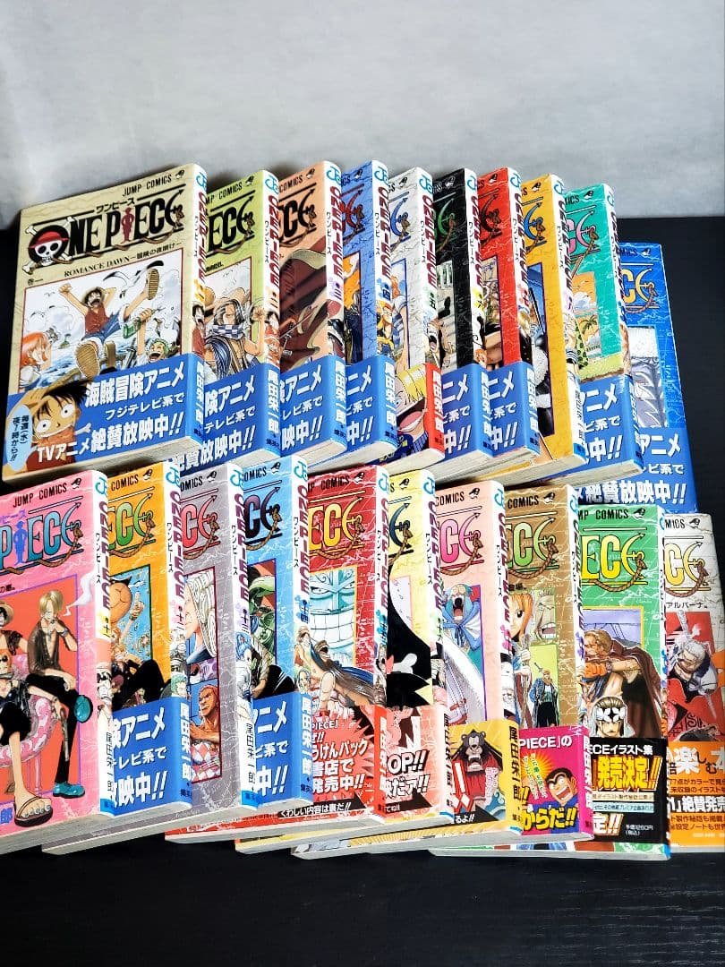 ワンピース　初版帯付き　漫画　セット　希少　前半　60巻まで