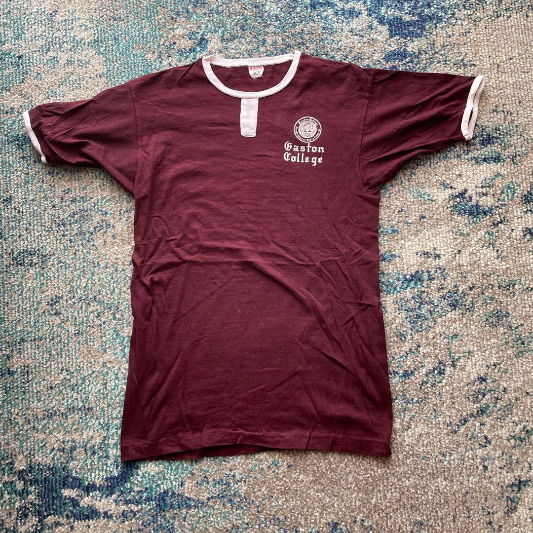 Gaston College チャンピオン　ランタグ　usa製 60s 70s