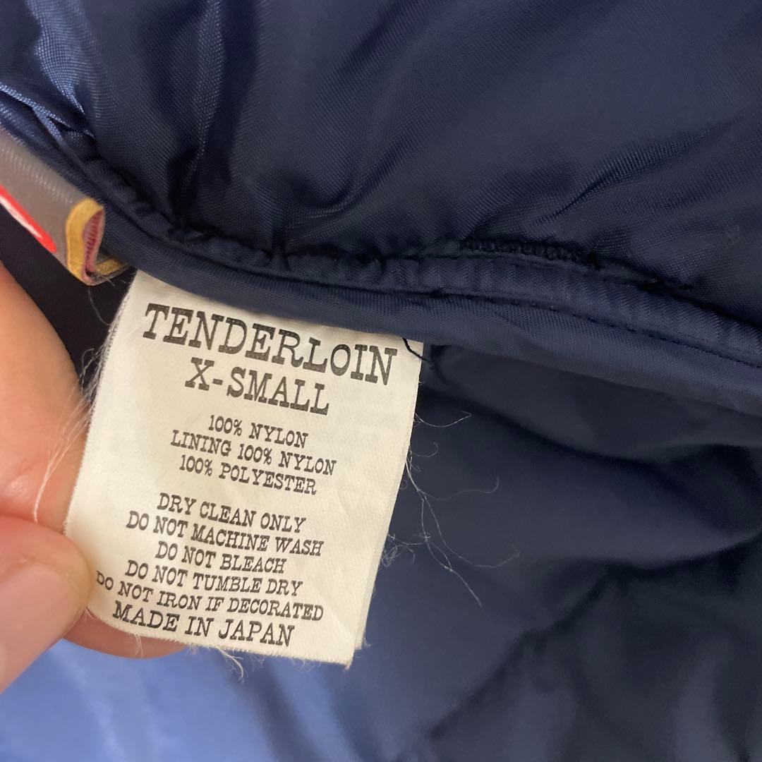 ORIGINAL TENDERLOIN 中綿ベスト 希少xsサイズ ネイビー