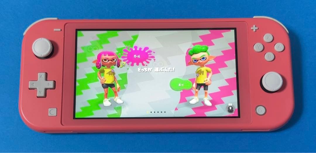 Nintendo Switch Lite コーラルピンク 本体 【動作確認済】❶