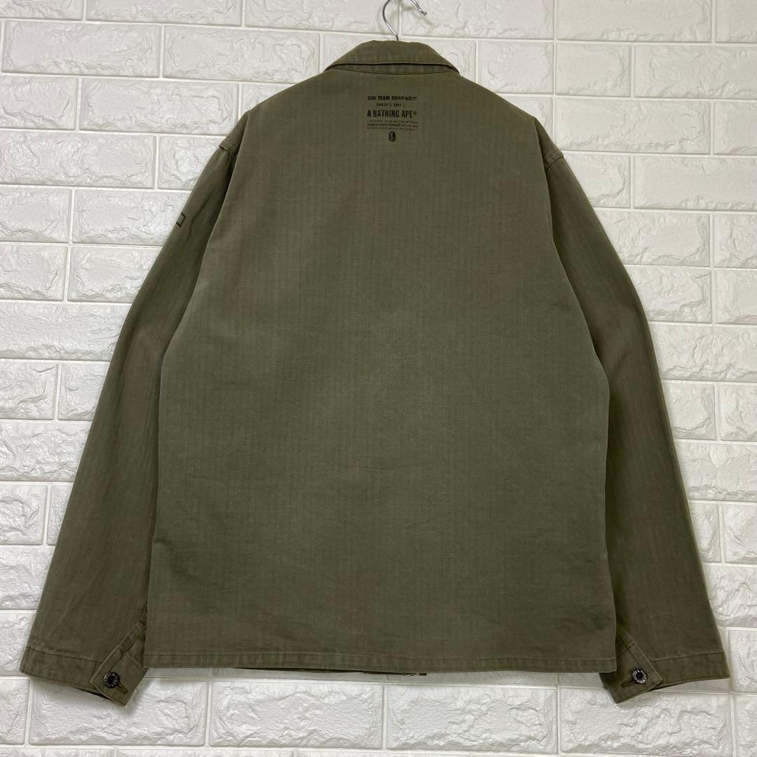 A BATHING APE 3RD TEAM P-41型 カバーオール L