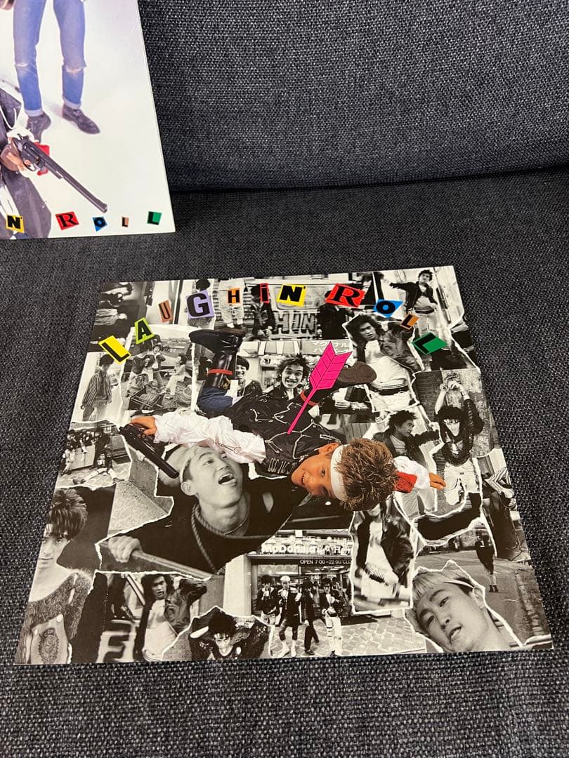 1986年 ラフィンノーズ LAUGHIN’ ROLL 美盤 LP VAP盤