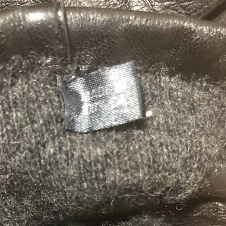 メロンパンさん専用! ポロ ブラツクレーベル レーザー手袋 カシミヤ
