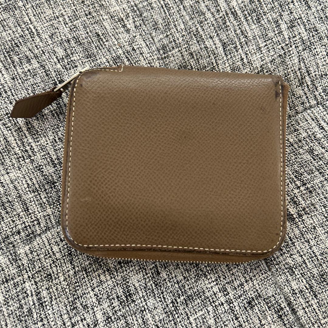 HERMES シルクイン二つ折り財布