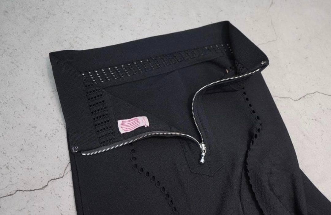 美品 24SS FETICO ハイウエスト タイト ニット スカート