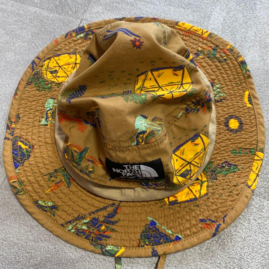 THE NORTH FACE 美品アウトドア柄ジャケットと中古ハットセット