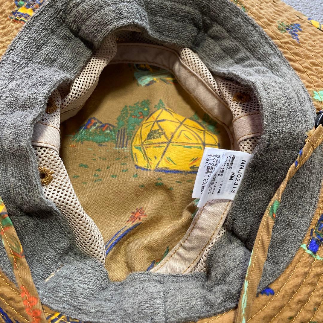 THE NORTH FACE 美品アウトドア柄ジャケットと中古ハットセット