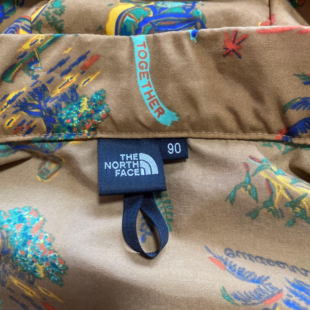 THE NORTH FACE 美品アウトドア柄ジャケットと中古ハットセット