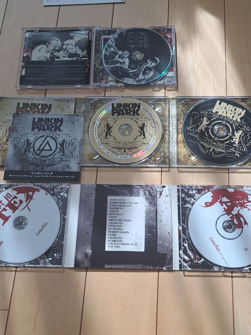 LINKIN PARK CD アルバム 6枚セット (DVD付あり)