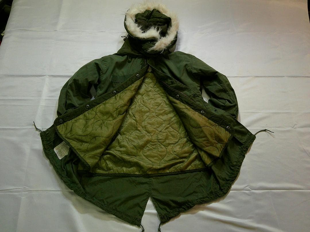 米軍実物 Ｍ65 フィッシュテールパーカー フルセット X-SMALL XS