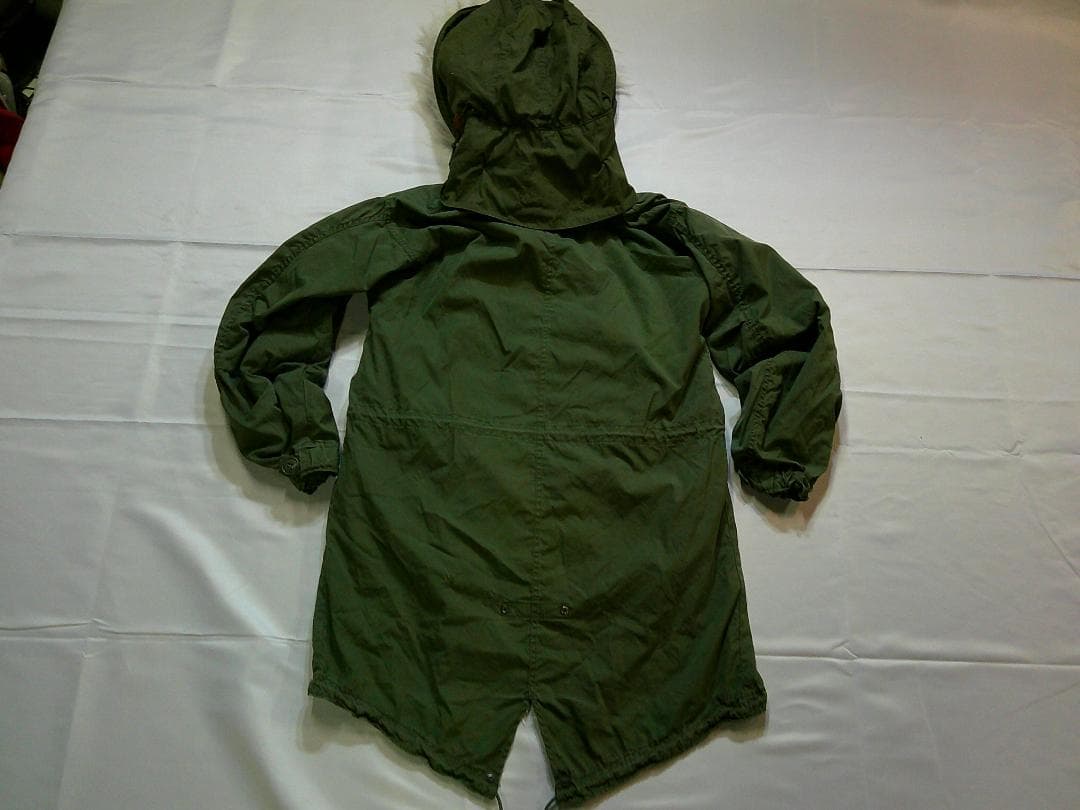米軍実物 Ｍ65 フィッシュテールパーカー フルセット X-SMALL XS