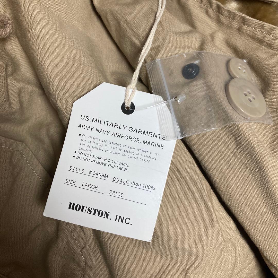 専用　新品【HOUSTON】　パーカー　フーデッドコート　M-51 PARKA