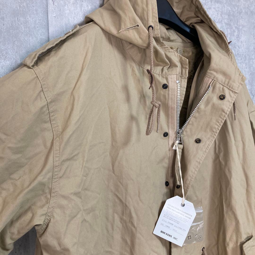 専用　新品【HOUSTON】　パーカー　フーデッドコート　M-51 PARKA