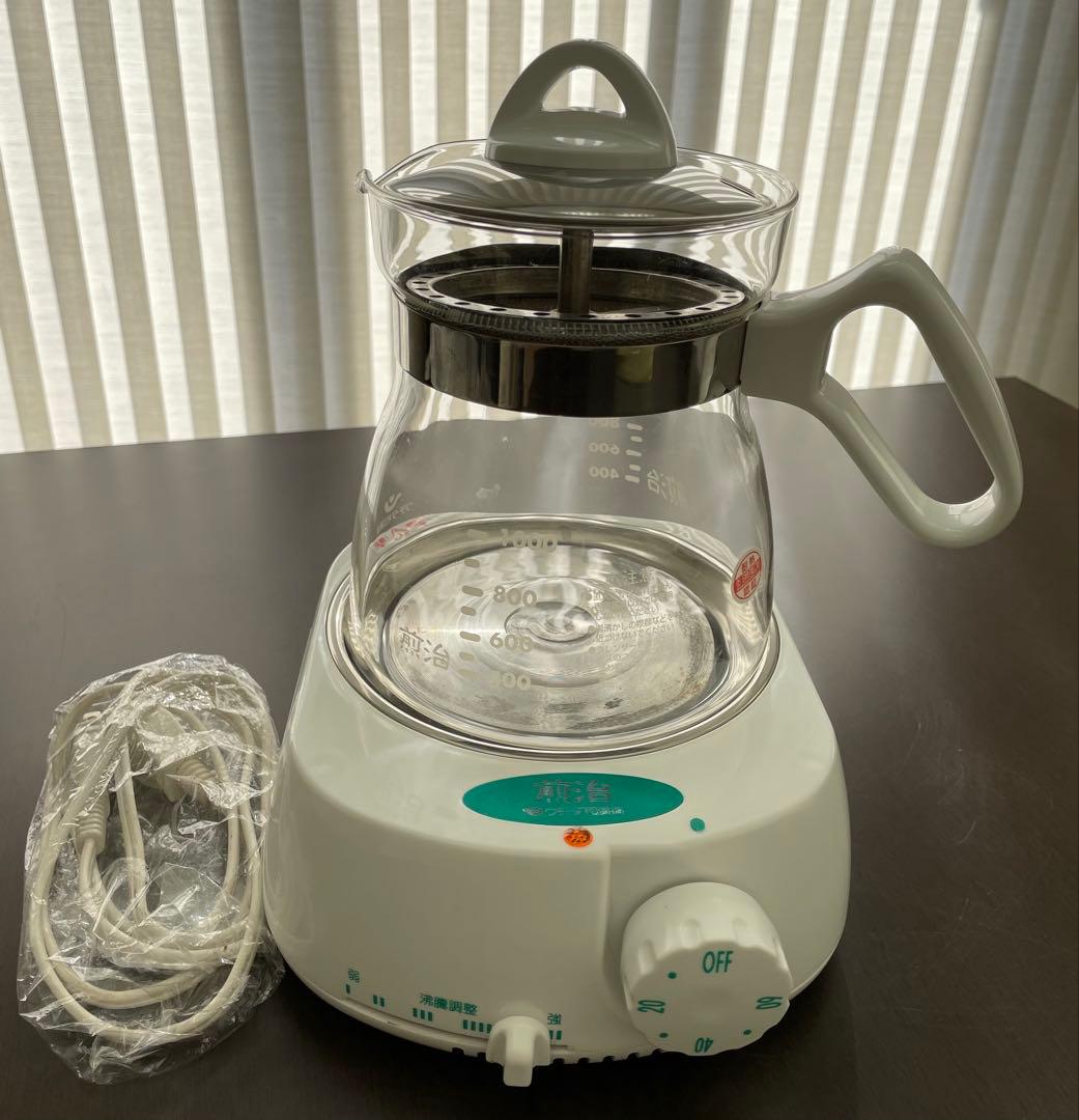 ウチダ 自動煎じ器 煎治 1000ml HARIO製 通電確認済 中古