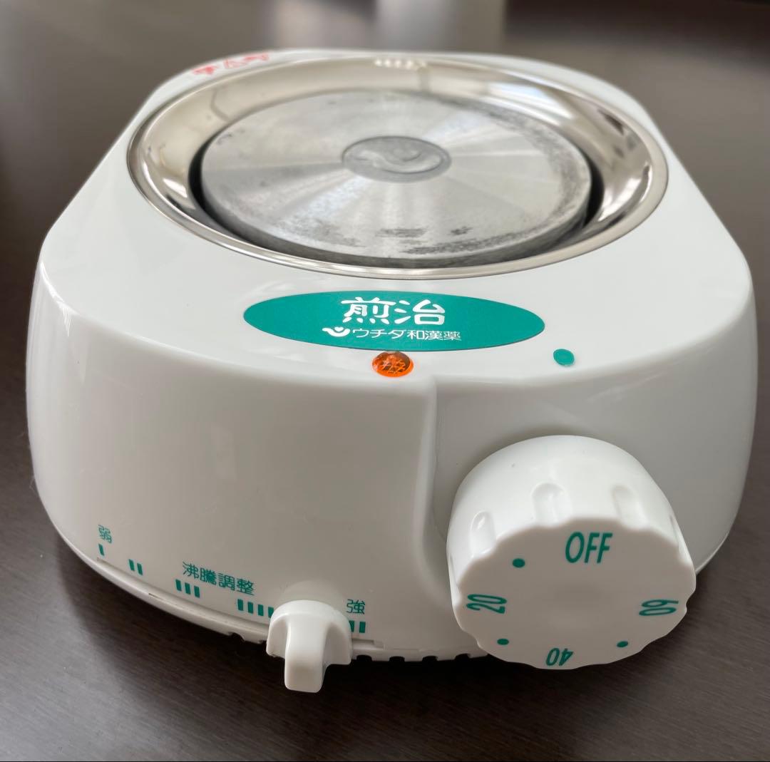 ウチダ 自動煎じ器 煎治 1000ml HARIO製 通電確認済 中古