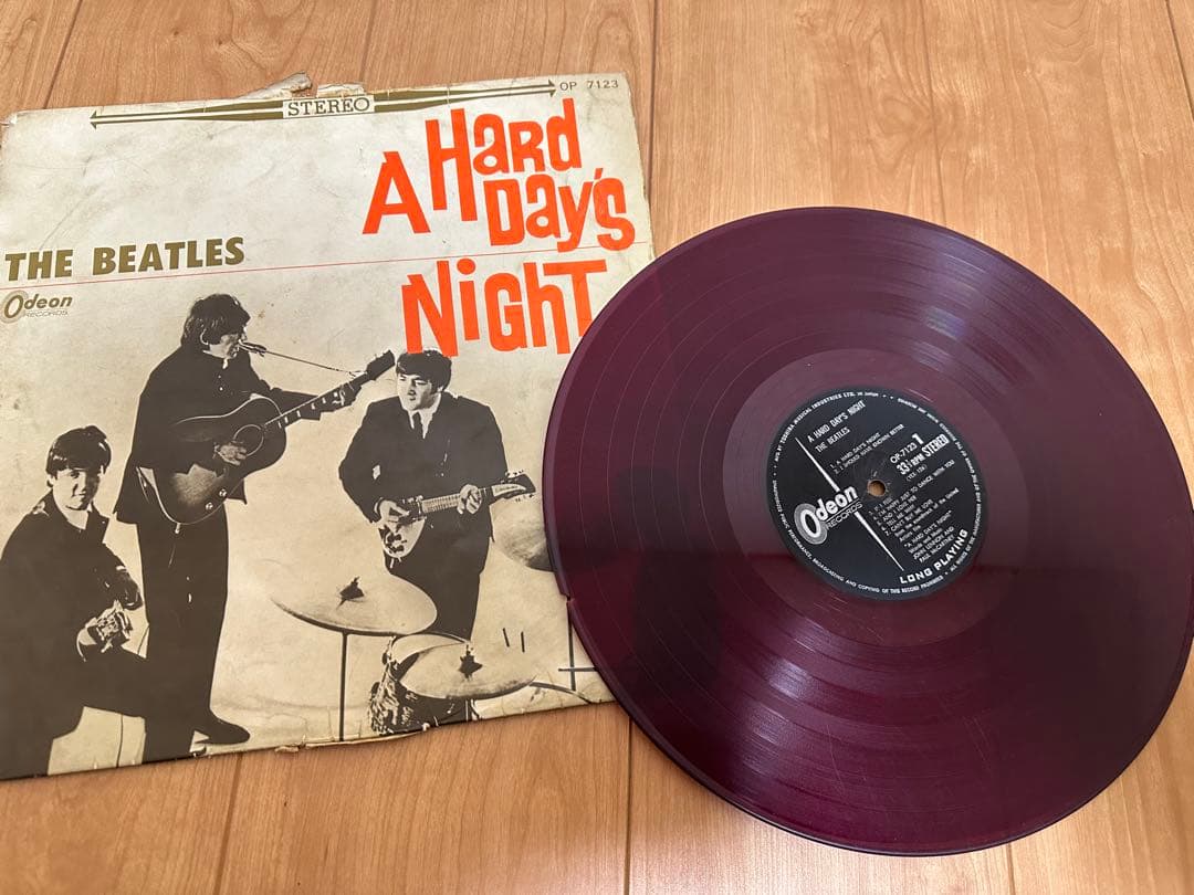 ビートルズ レコード8枚 まとめ売り レトロ 中古品