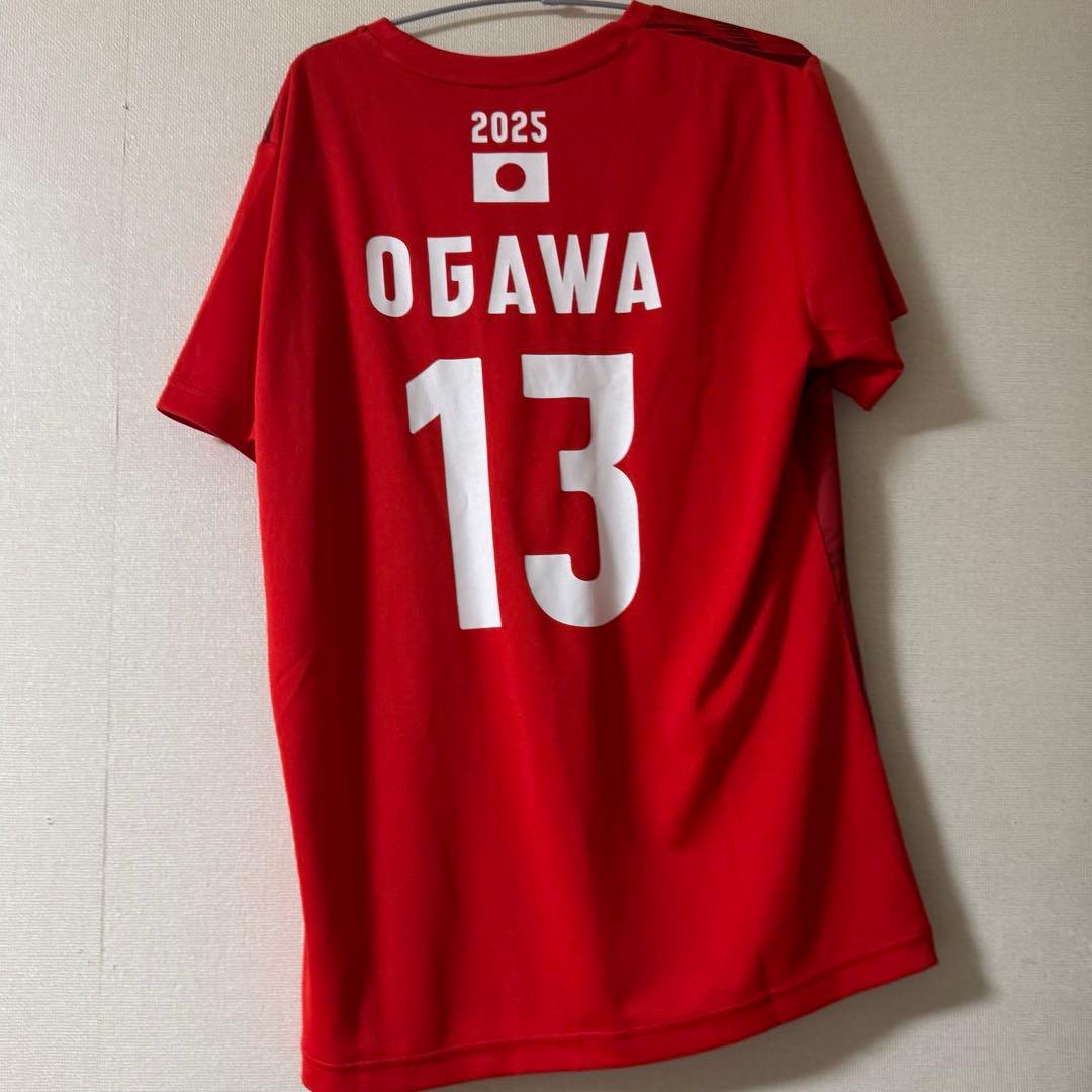 2025 男子日本代表応援Tシャツ 小川智大 バレーボール ユニフォーム