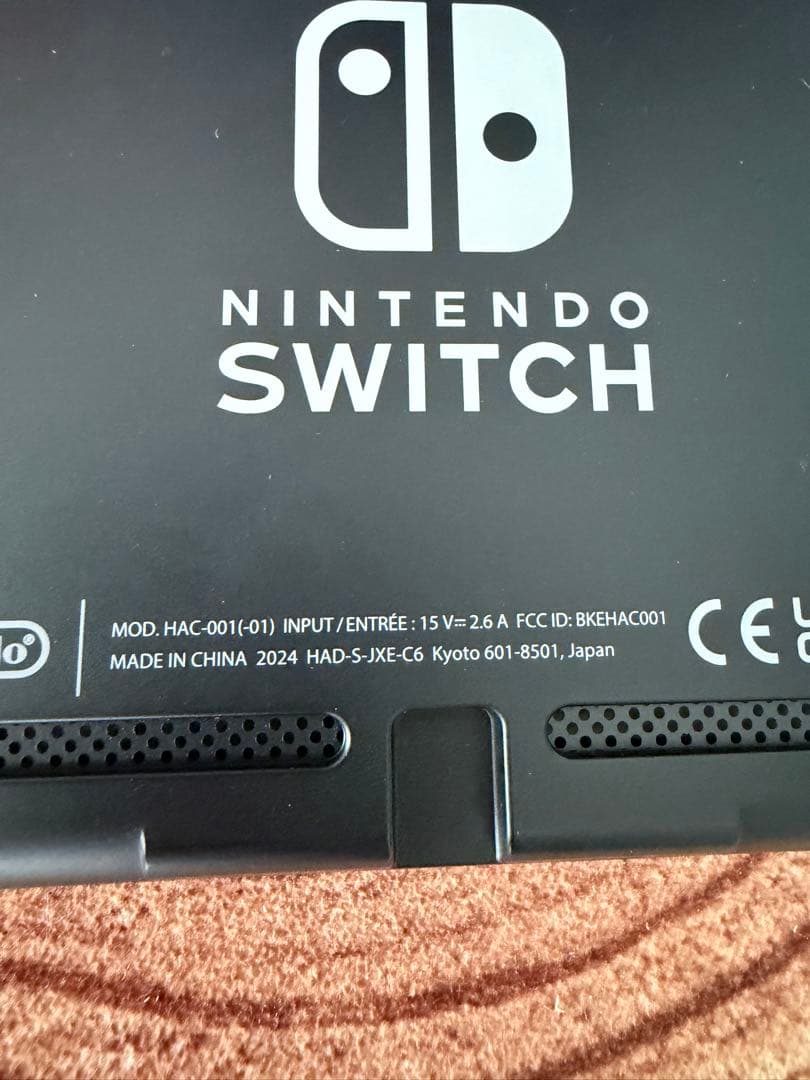 Nintendo Switch ニンテンドースイッチ本体グレー①