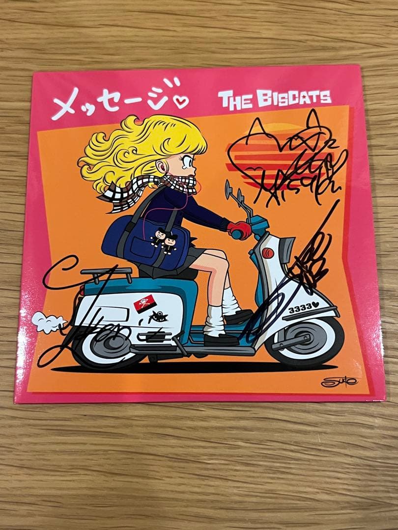 Right Now サイン入り The Biscats