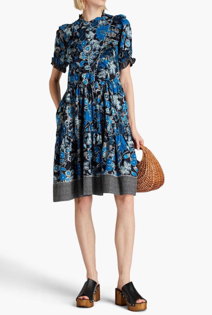 【新品未使用】定価8万　ULLA JOHNSON フローラルワンピース