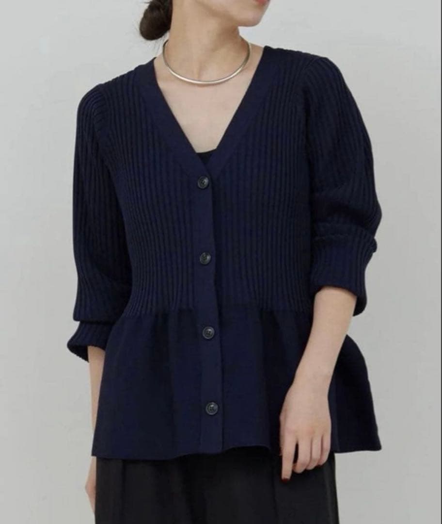 【美品】GALLARDAGALANTE ペプラム2WAYカーデ