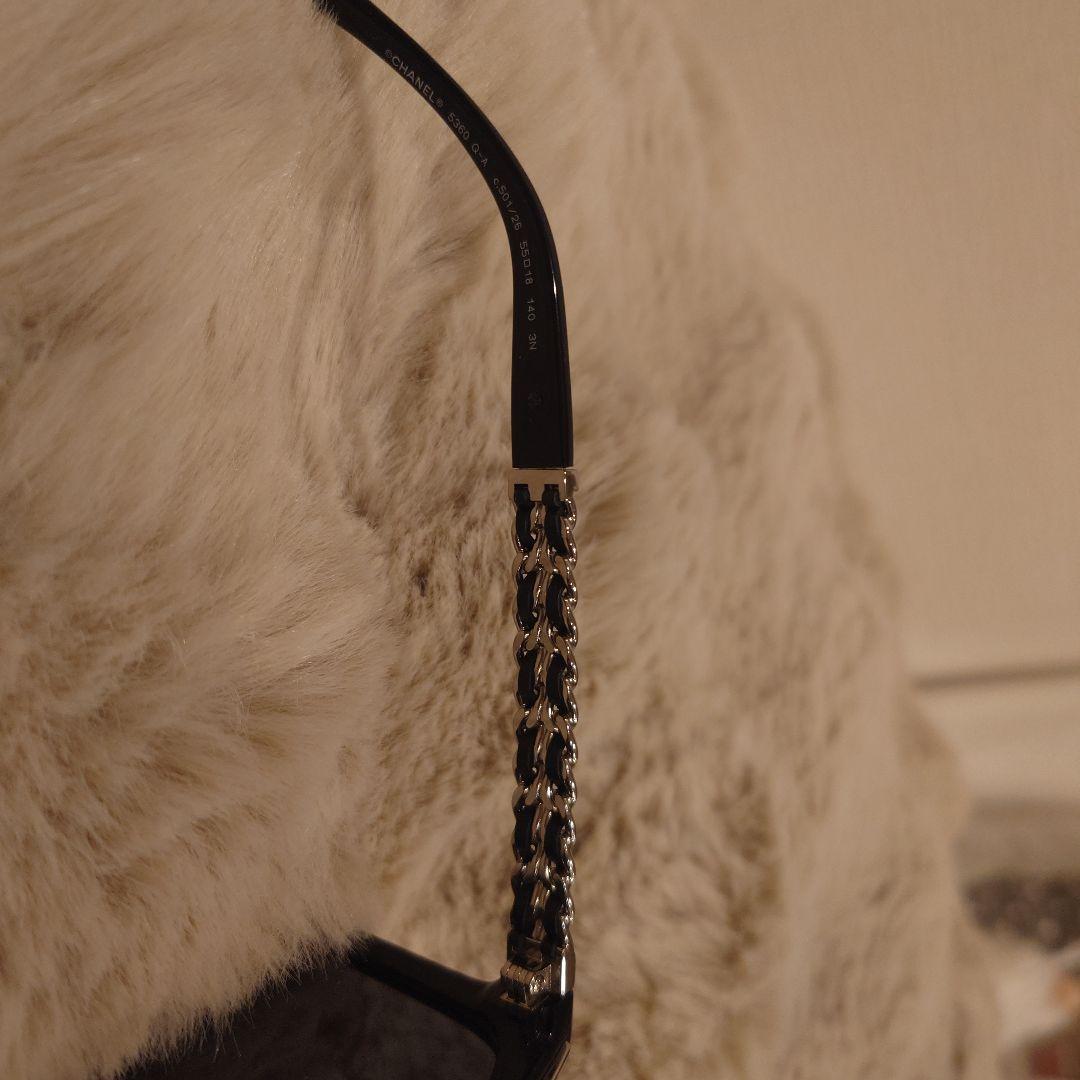 シャネル　CHANEL ミラーサングラス ブラック