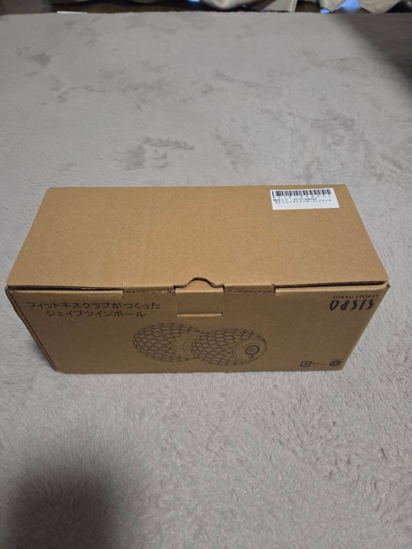 【極美品】東急スポーツoasis フィットネスクラブ シェイプツインボール　黒