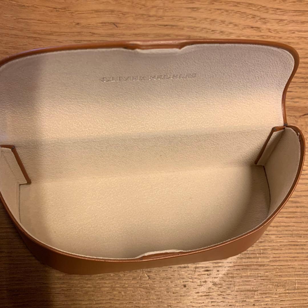 美品★Oliver Peoples★ラウンドサングラス ブラック