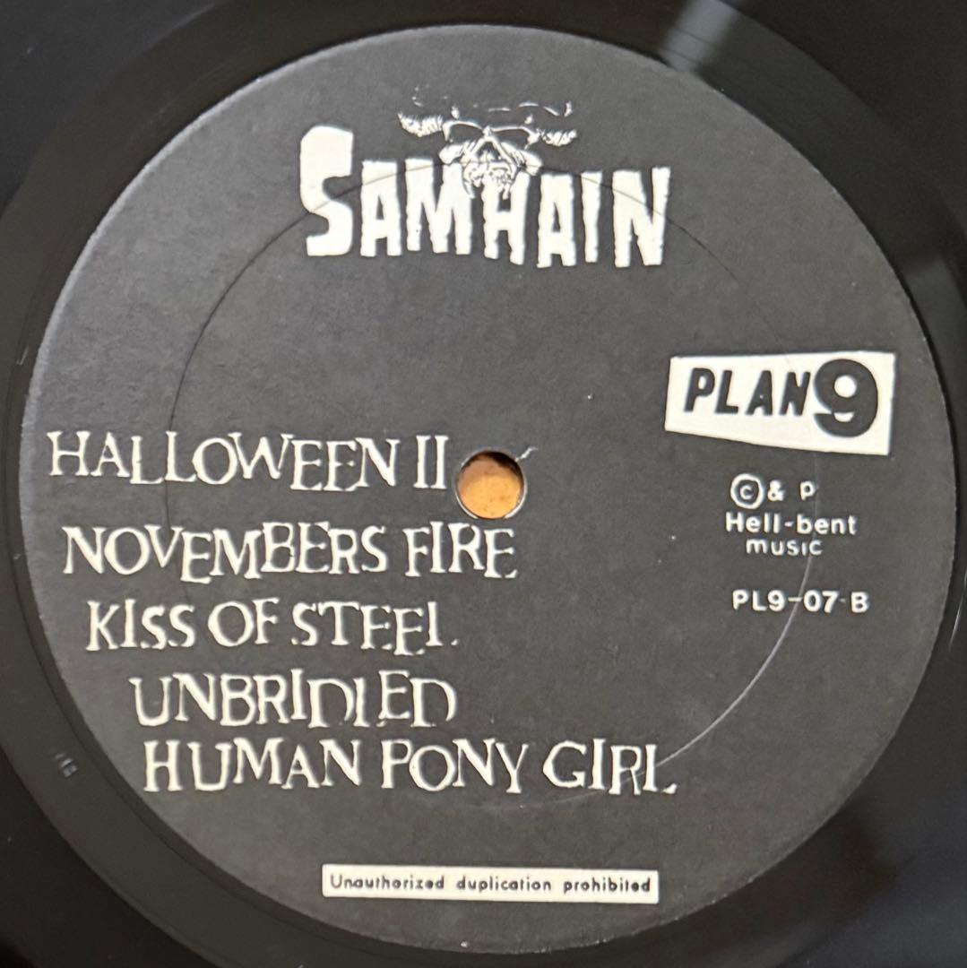 洋楽 Samhain -November-Coming-Fire (Plan 9)LP
