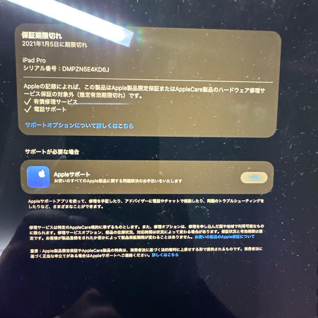 【本日のみ】11インチiPad Pro (第1世代) 64GBスペースグレイ