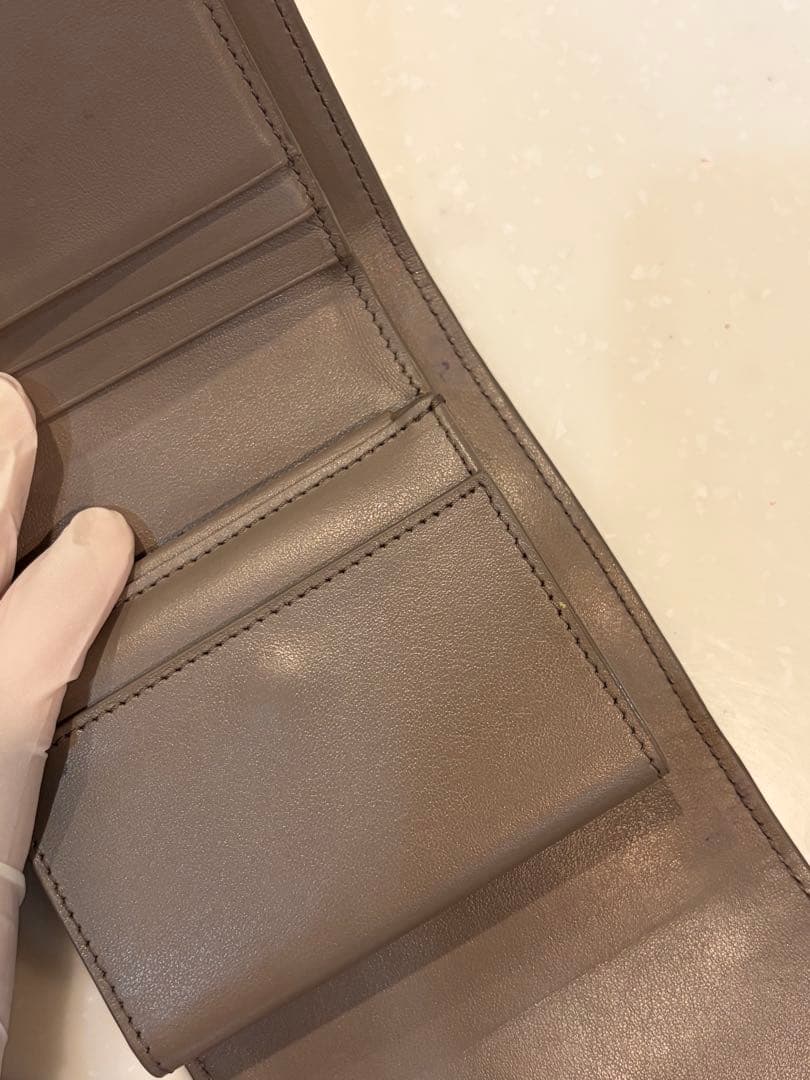 セリーヌ CELINE トリオンフ コンパクト ウォレット 三つ折り 財布