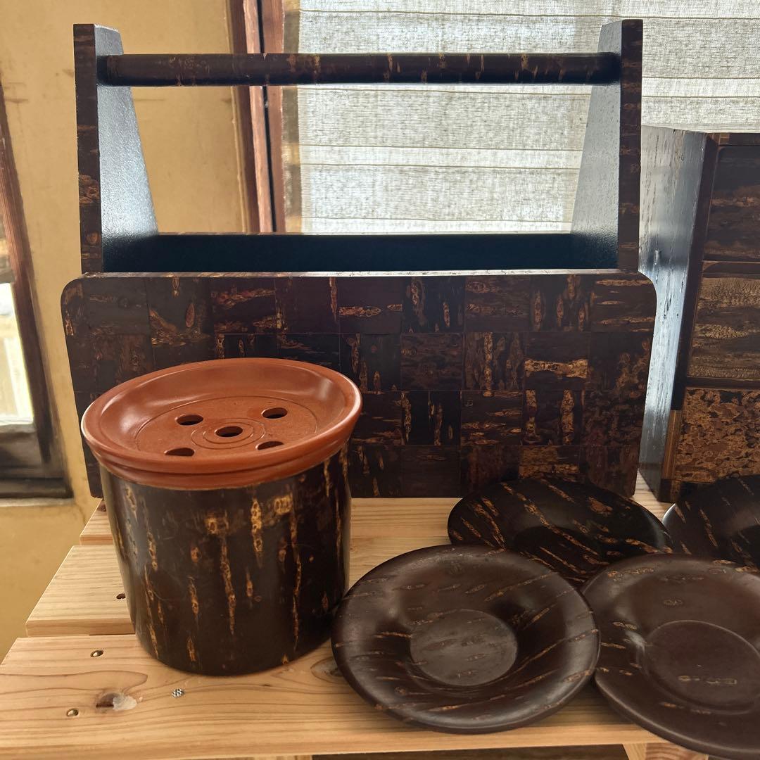桜皮細工カラトリー＆ミニチェスト アソート