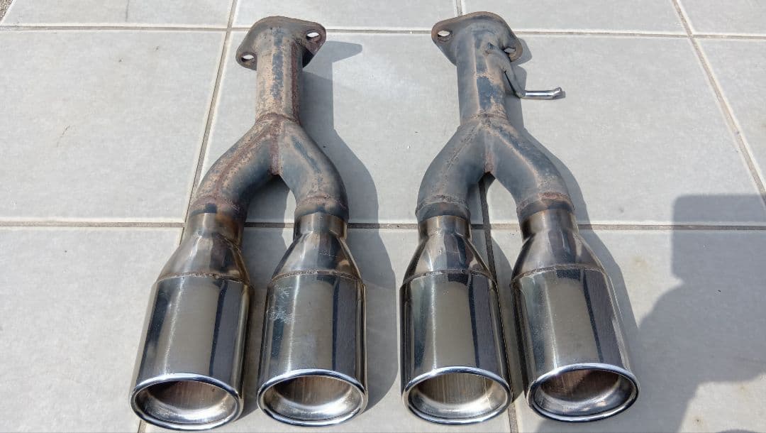 AMG マフラー テールピース 2本セット