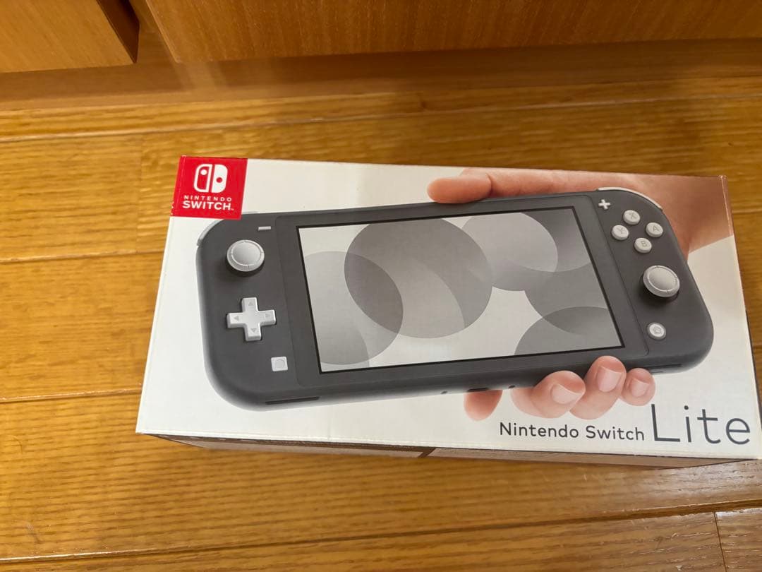 Nintendo Switch Lite グレー 本体 箱、ACアダプター付き