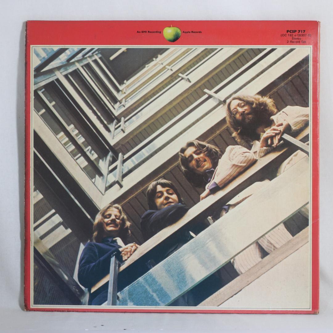 英LP The Beatles 1962-1966 UK 赤盤 ステレオ キズ有