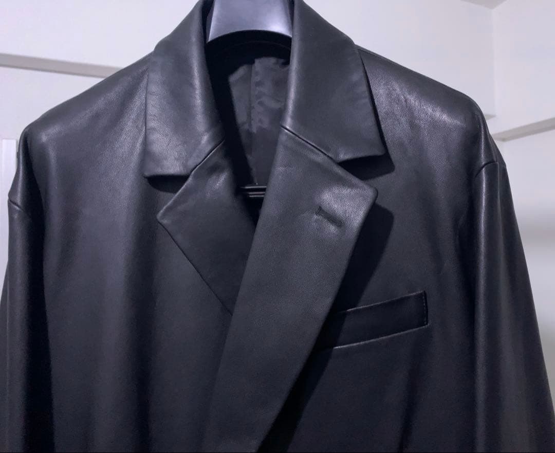 ssstein Leather DoubleBrestedJacket（S）
