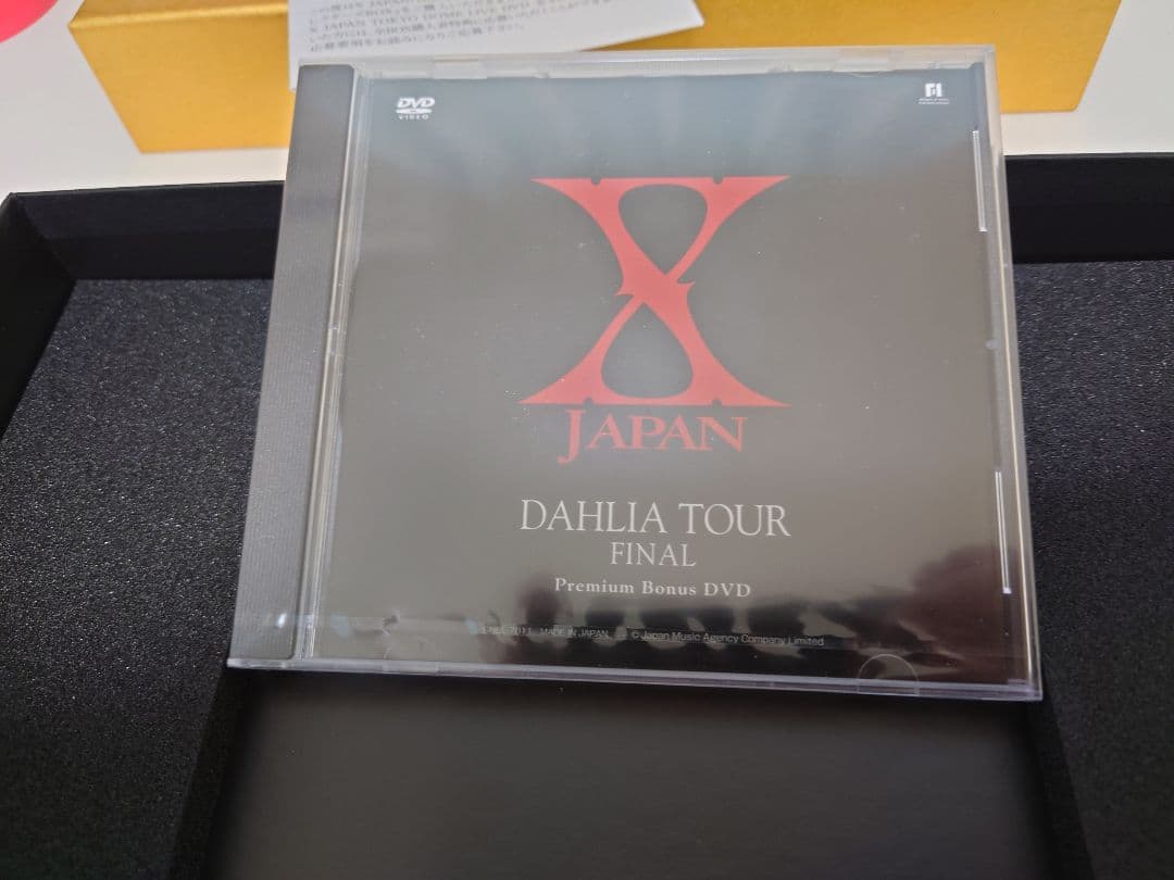 【開封済み】ＸJAPAN　DAHLIATOUR　FINAL　DVDBOX