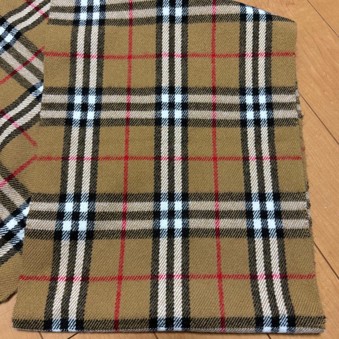 BURBERRY バーバリー ノバチェック マフラー ラムウール