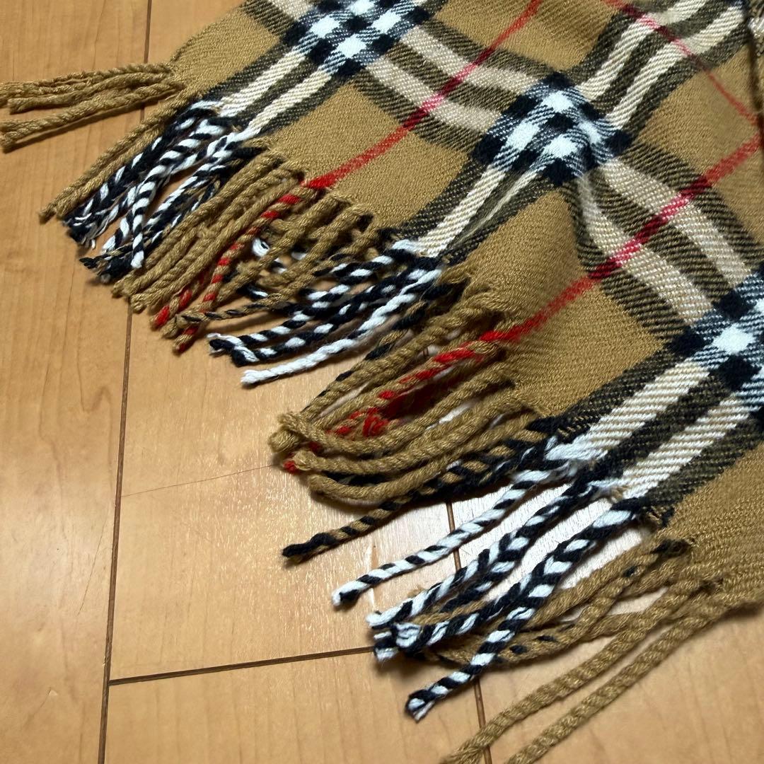 BURBERRY バーバリー ノバチェック マフラー ラムウール