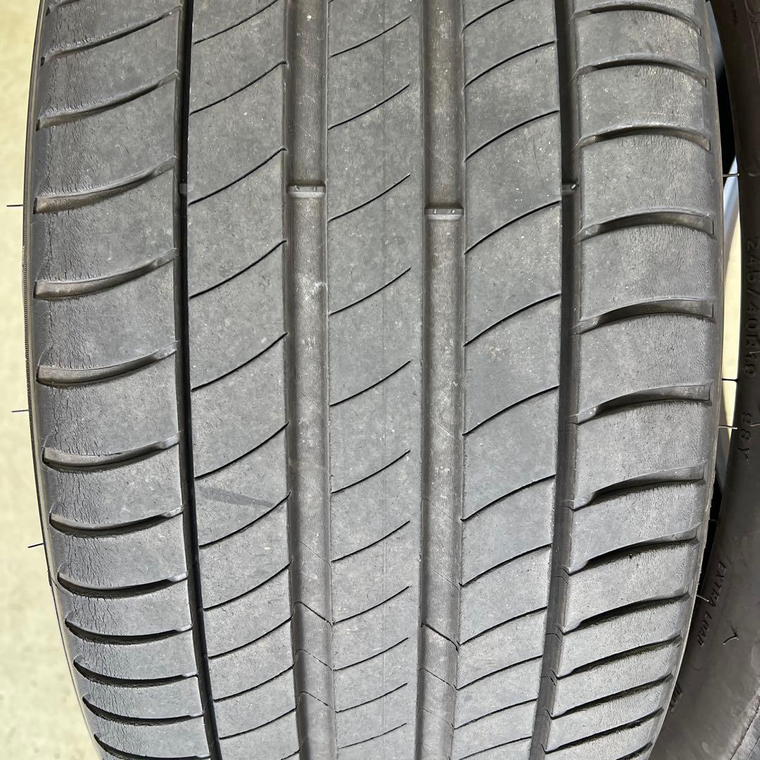 送料込み　245/40R19 ミシュラン　プライマシー　3 サマータイヤ　セット