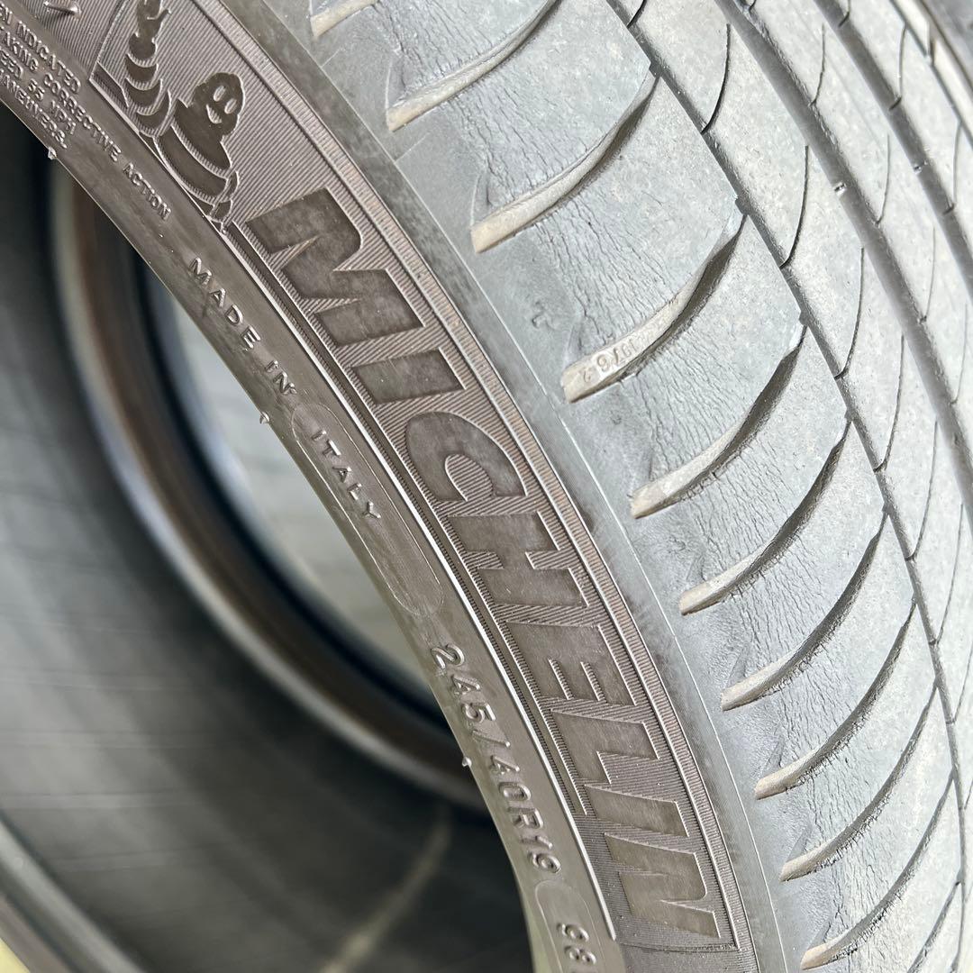 送料込み　245/40R19 ミシュラン　プライマシー　3 サマータイヤ　セット