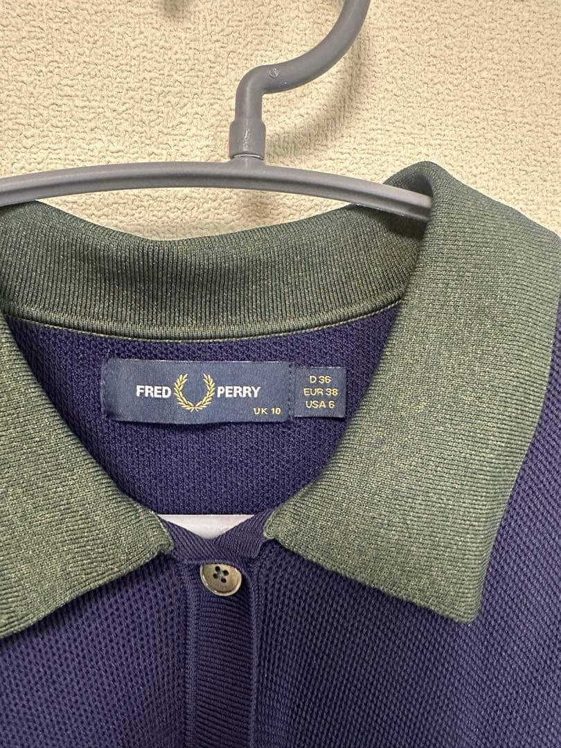 FRED PERRY ポロシャツ　フリル